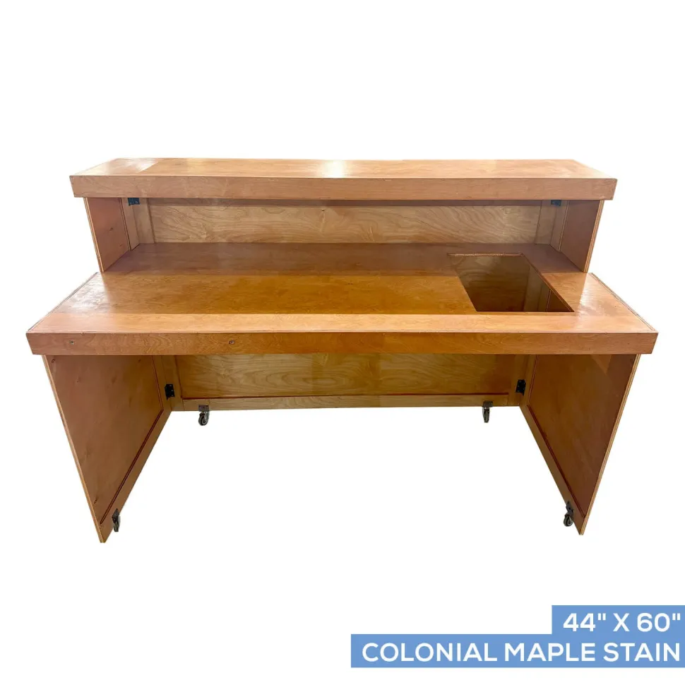 Collapsible Two Tier Mobile Bar - Choose your Size!