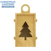 Collapsible Wood Lantern - Tree