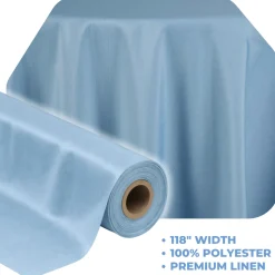 Cornflower La Petite France by the Yard - 118" Width