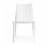 Crescent Resin Stacking Chair - White