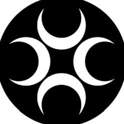 Crescents 1 - Stock Gobo for Gobo Light Projectors - Choose your size!