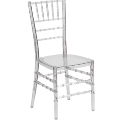 Crystal EnvyChair™ Elegant Resin Chiavari Chair - Ice
