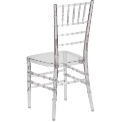 Crystal EnvyChair™ Elegant Resin Chiavari Chair - Ice