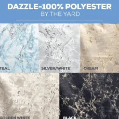 Dazzle - 100% Polyester - By The Yard - 118" Width