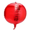Decostar™ 24" 4D Sphere Mylar Balloon 1pc/bag - Red