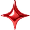 Decostar™ 23" Quadrangle Star Mylar Balloon 3pc/bag - Red