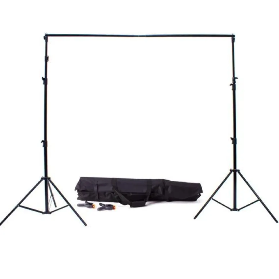 Decostar™ Basic Backdrop Kit w/ Clamps and Carrying Bag - 10ft x 10ft