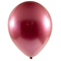Decostar™ Chrome Latex Balloon 12" 50pc/bag - Red