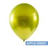 Decostar™ Chrome Latex Balloon 10" 50pc/bag - Apple Green