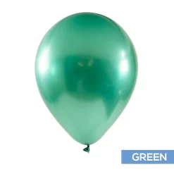 Decostar™ Chrome Latex Balloon 10" 50pc/bag - Green