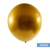 Decostar™ Chrome Latex Balloon 18" 10pc/bag - Gold
