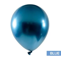 Decostar™ Chrome Latex Balloon 5" 50pc/bag - Blue