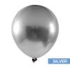 Decostar™ Chrome Latex Balloon 5" 50pc/bag - Silver