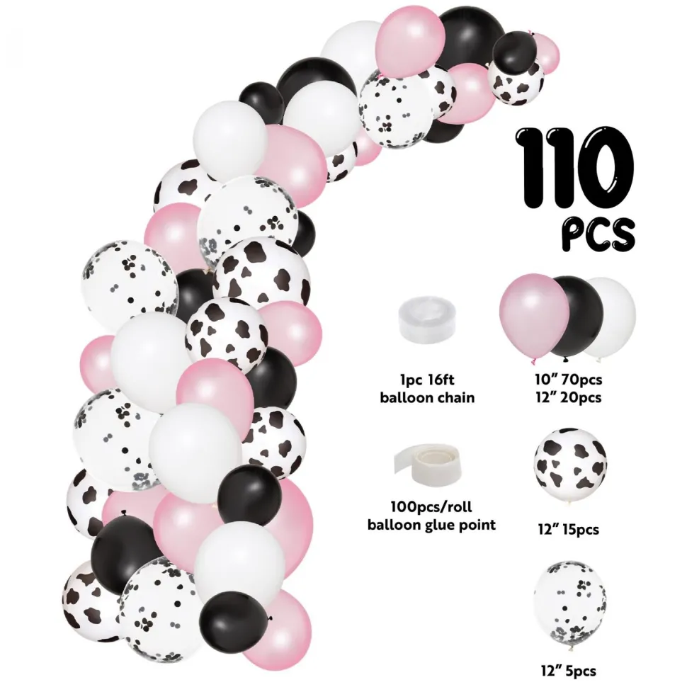 Decostar™ Dalmatian Theme Balloon Garland Set 16ft