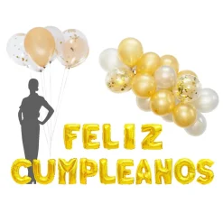 Decostar™ "FELIZ CUMPLEANOS" Balloon Garland Set