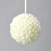 Decostar™ Foam Rose Ball 10" - Ivory