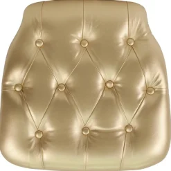 DecoStar™ Hard Gold Tufted Cushion for Any EnvyChair™