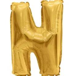 Decostar™ Letter Mylar Foil Balloon 34" - "N"