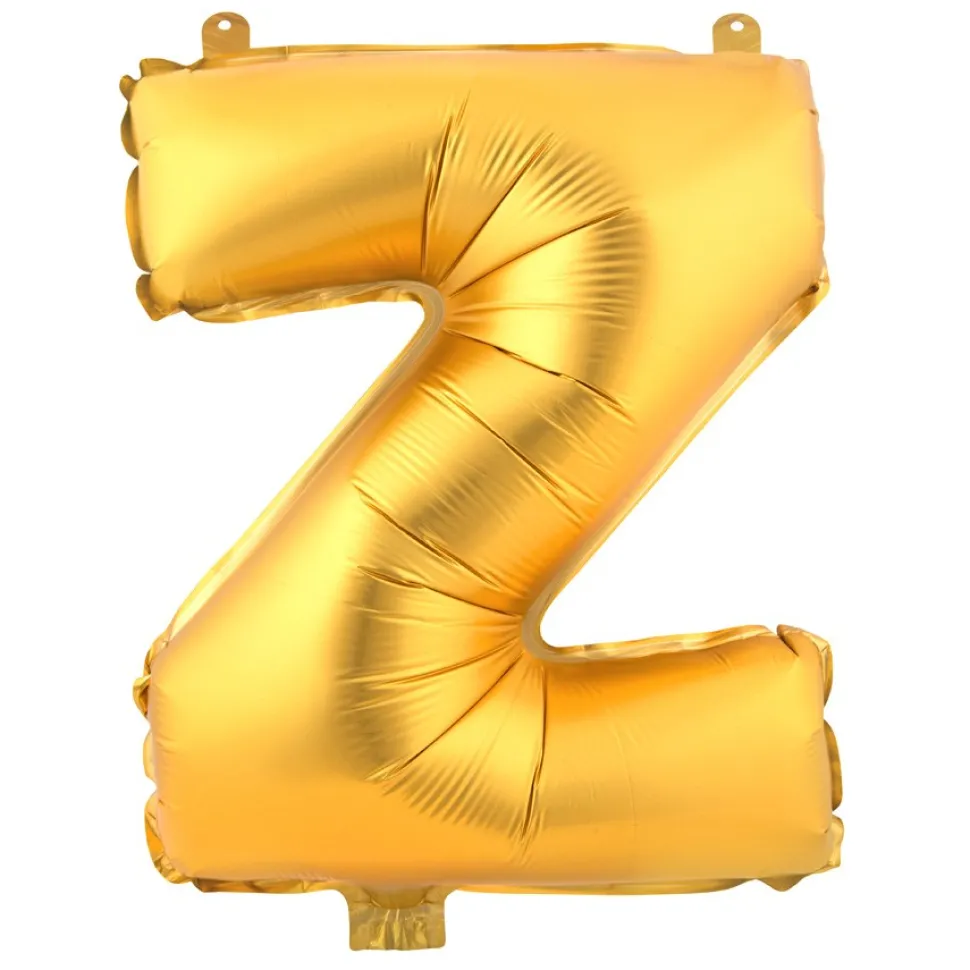 Decostar™ Letter Mylar Foil Balloon 34" - "Z"