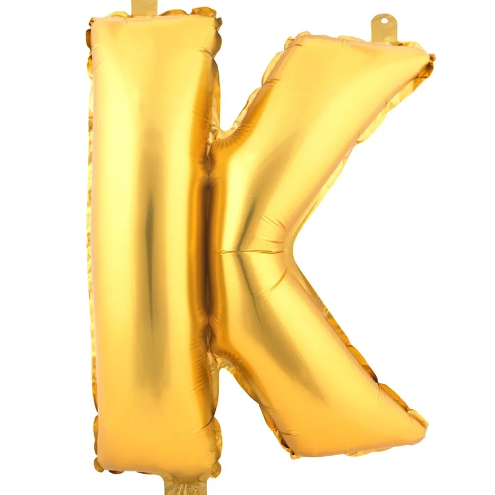 Decostar™ Letter Mylar Foil Balloon 34" - "K"