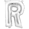Decostar™ Letter Mylar Foil Balloon 16" - "R"
