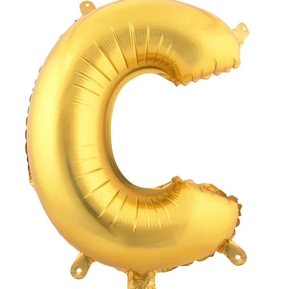 Decostar™ Letter Mylar Foil Balloon 34" - "C"