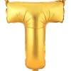 Decostar™ Letter Mylar Foil Balloon 34" - "T"
