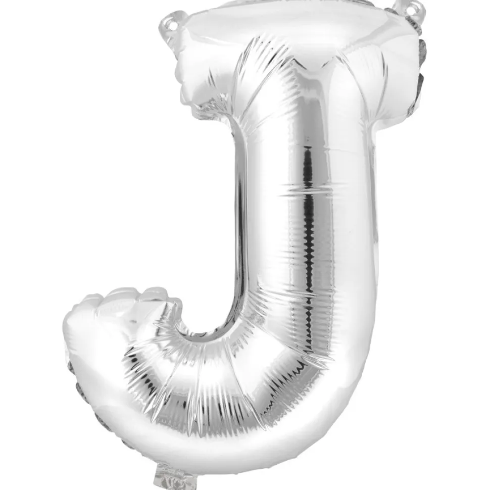 Decostar™ Letter Mylar Foil Balloon 34" - "J"