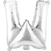 Decostar™ Letter Mylar Foil Balloon 16" - "W"