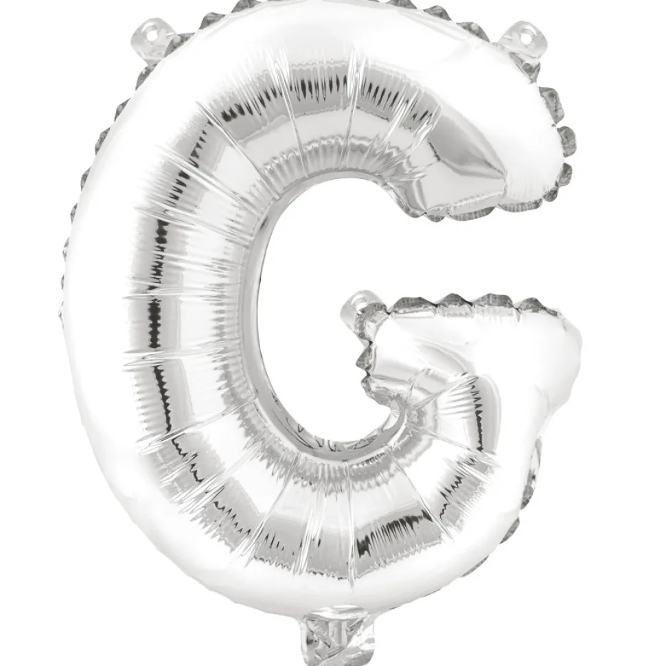 Decostar™ Letter Mylar Foil Balloon 16" - "G"