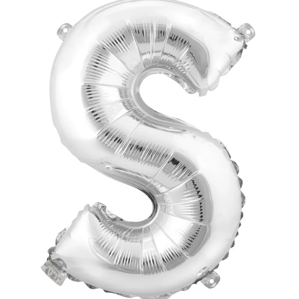 Decostar™ Letter Mylar Foil Balloon 34" - "S"