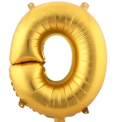 Decostar™ Letter Mylar Foil Balloon 34" - "O"