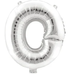 Decostar™ Letter Mylar Foil Balloon 16" - "O"