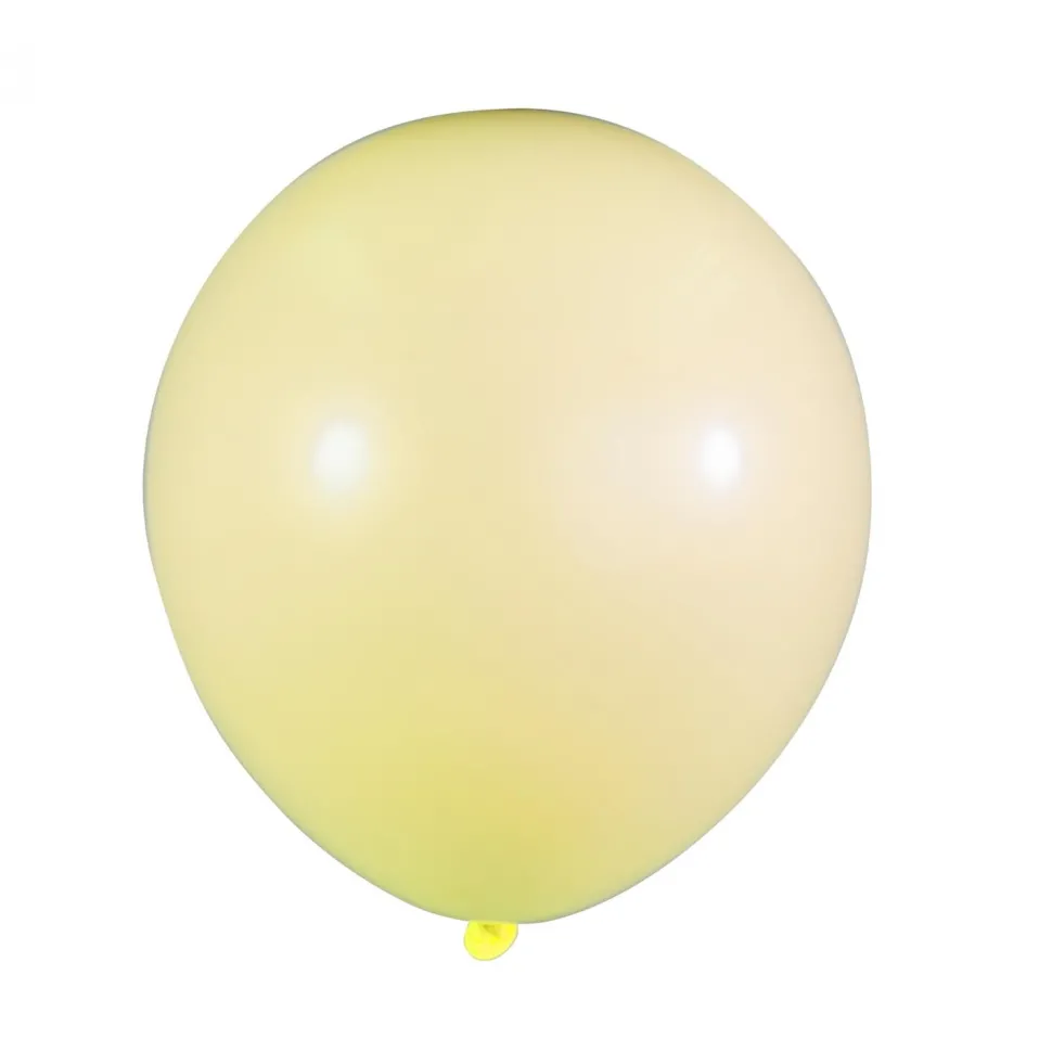 Decostar™ Macaron Latex Balloon 18" 10pc/bag - Yellow