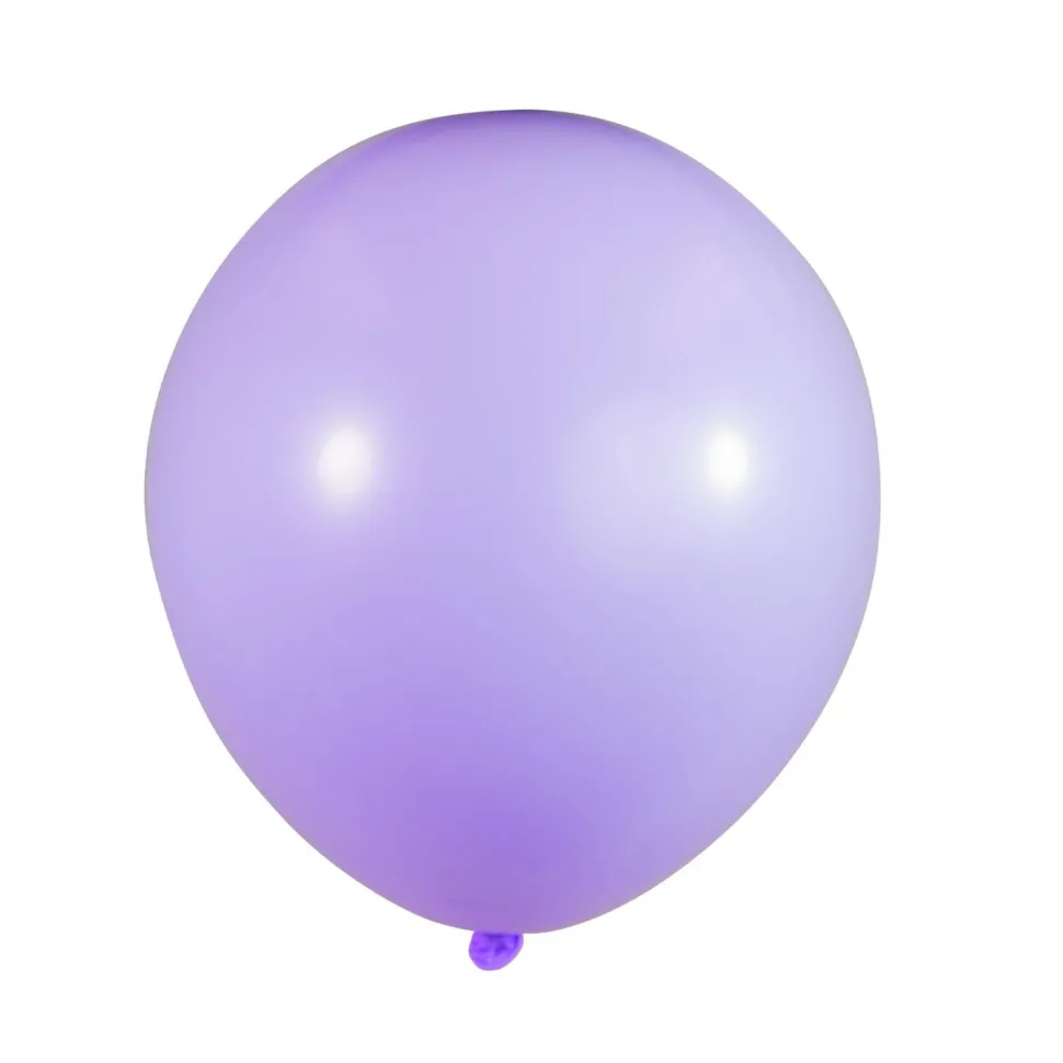 Decostar™ Macaron Latex Balloon 10" 100pc/bag - Purple