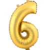 Decostar™ Number Mylar Foil Balloon 34" - "6"