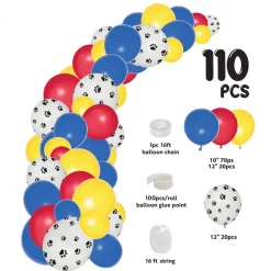 Decostar™ Paw Theme Balloon Garland Set 16ft