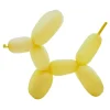 Decostar™ 260Q(2" x 60") Twisting Balloon 100pc/bag - Yellow
