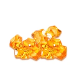 Decostar™ Acrylic Crystal Ice Décor Orange - 12 Bags