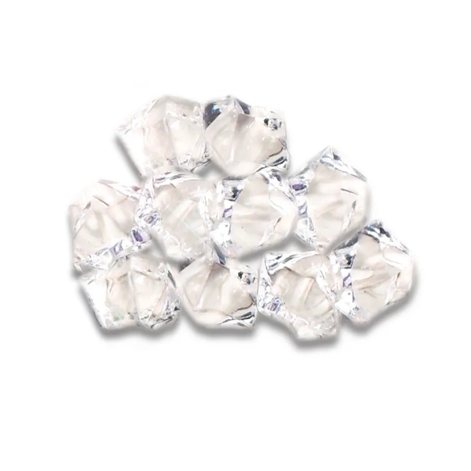 Decostar™ Acrylic Crystal Ice Vase Filler - 12 Pounds - Clear