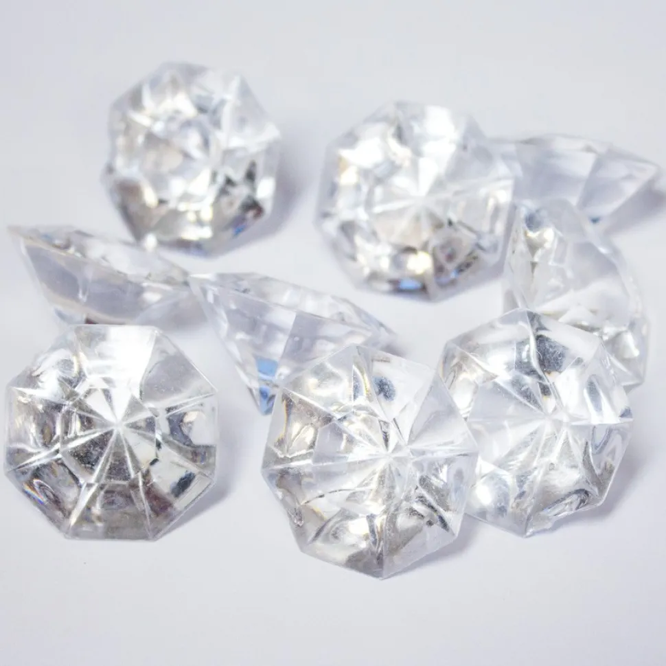 Decostar™ Acrylic Diamonds Stone Décor Clear - 12 Bags