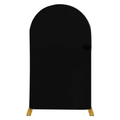 Decostar™ Arch Backdrop Spandex Cover 36" x 60" - Black