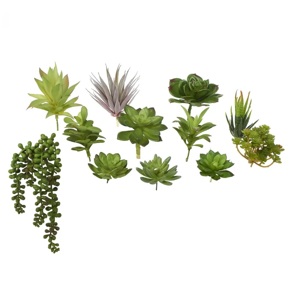 Decostar™ Aritificial Mixed Succulents 12pc/set