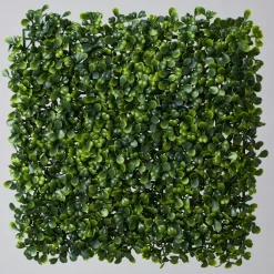 Decostar™ Artificial Boxwood Mat - 11" x 11" - 24 Pieces