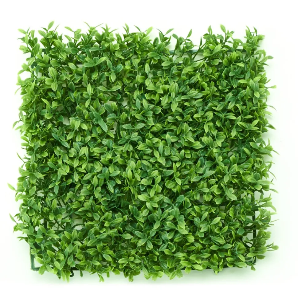 Decostar™ Artificial Boxwood Mat - 10" x 10" - 24 Pieces