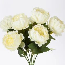 Decostar™ Artificial Cabbage Rose 20" Ivory