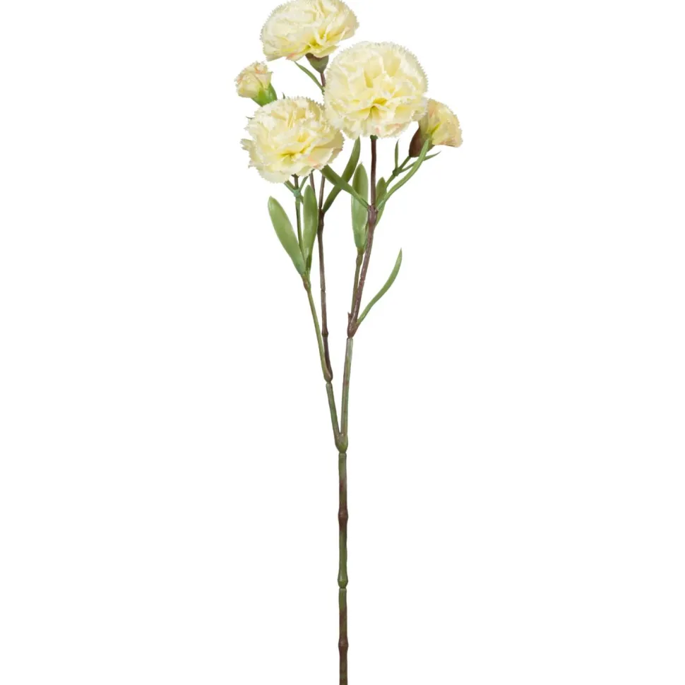 Decostar™ Artificial Carnation Stem 24" - White