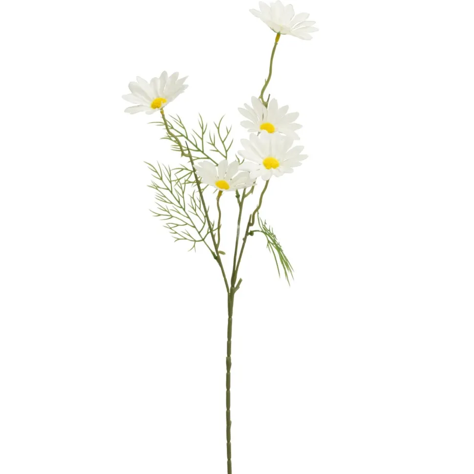 Decostar™ Artificial Chamomile Branch 20" - White