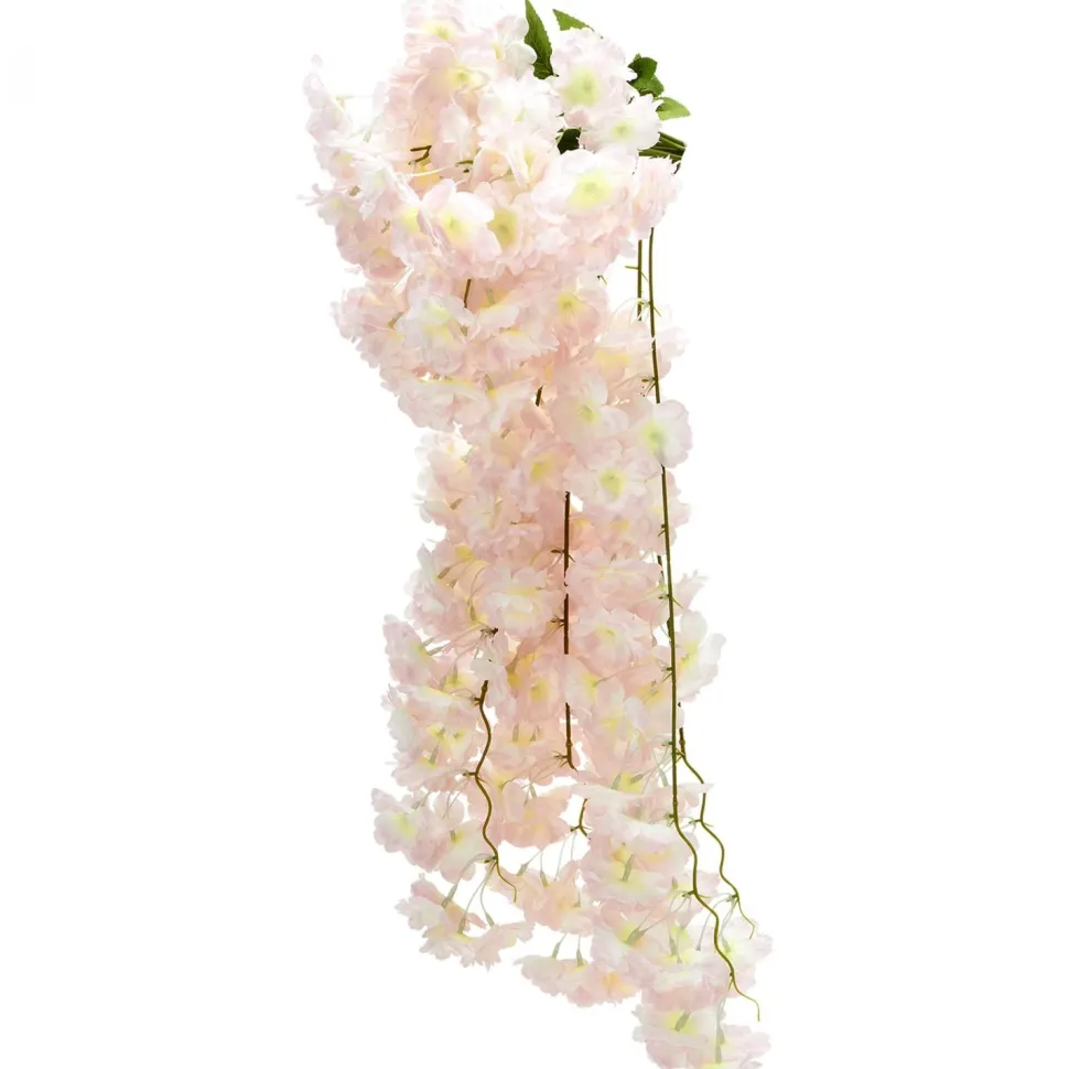 Decostar™ Artificial Cherry Blossom Branch 26" - Blush