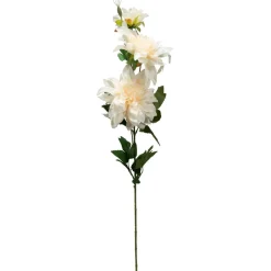 Decostar™ Artificial Dahlia Branch 30" - Ivory